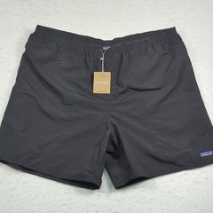 NEW Patagonia Mens Baggies Longs 7″ Lined Swim Trunks Solid Black Size XXL