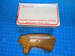 Herrett’s MSS Ruger Security Six Square Butt Grip Smooth Walnut Over Size Stocks