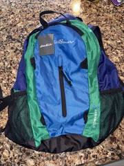 Eddie Bauer Stowaway 20L Packable Backpack green Lightweight Travel Daypack’s