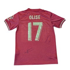 MICHAEL OLISE SIGNED B-MUNICH FOOTBALL SHIRT