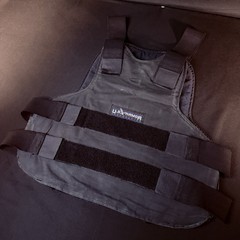 US Armor 3A Vest Size XS Concealable Bulletproof Vest Black Ballistic Level IIIA