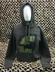 NEW 2X LARGE Planet Eclipse Favela Hooded Sweatshirt – Graphite