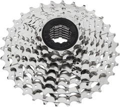microSHIFT H08 Cassette – 8 Speed, 11-32t, Silver, Nickel Plated