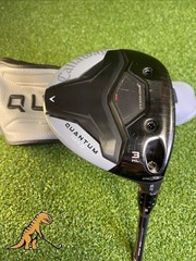 Callaway Quantum Max Draw 3HL 16.5* 3-Wood Denali Frost 60g Regular Flex + HC