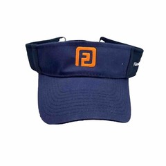 Footjoy FJ Visor Hat Cap Strap Back Blue Orange Golf Ajustable Outdoors Unisex