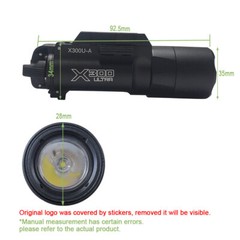 X300U-B / X300-B / X300 Ultra LED Flashlight mini Pistol Weaponlight For Handgun