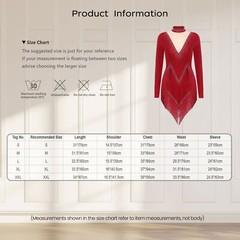 US Women Fringe Latin Dance Dress Mock Neck Glitter Irregular Hem Dress Leotard