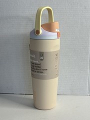 Owala 30fl oz insulated Stainless Steel Water Bottle wit Handle In Sandy Shores