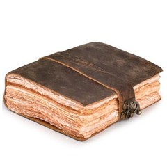 Leather Bound Vintage Journal for Women & Men – Book 7 inches X 5 inches Brown