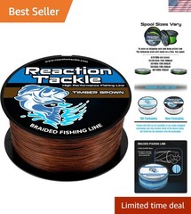 Braided Fishing Line – Strong Abrasion-Resistant Smooth Casting Zero Stretch …