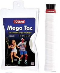Tourna Mega Tac Overgrips 40 XXL grips White TENNIS – NEW factory irregular