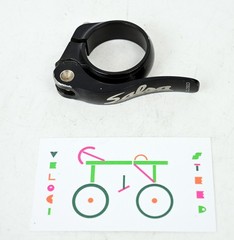 Vintage Salsa Flip Lock Quick Release QR Seat Seatpost Clamp 30.0mm Flip-Lock