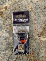 6 Danielson Sturgeon Rig Two Hook Leaders 7/0 with 36 inch Wire & Barrel Swivel