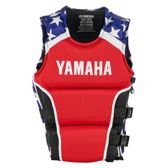 YAMAHA Neoprene Side-Entry PFD Life Vest Jacket BLACK RED BLUE Blaster MAR-25VSE
