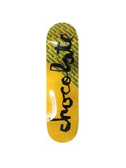 Chocolate Stevie Perez Blank Yellow Black Blue Raised Slick Font Size 8.375 Skat