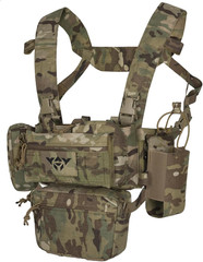 Adjustable Modular Chest Rig Vest 1000D Nylon for Hiking and Airsoft