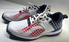 Sqairz The Wave Golf American Flag Print Mens Size 10.5 Shoes