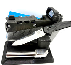 Slide w/ Red Dot Sight For Glock 19 Gen 3 RMR Cut Complete G19 Upper +FREE KNIFE