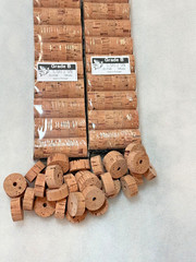 CORK RINGS 100 GRADE B 1 1/4” x 1/2” Rings , Super Price!