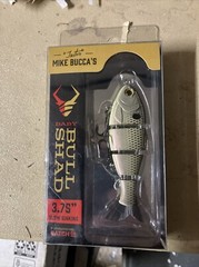 Catch Co Mike Bucca Baby Bull Shad Swimbait 3.75″ 1/2 oz – Gizzard Shad
