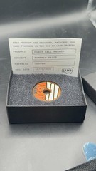 *BRAND NEW LIMITED EDITION* Tyson Lamb Crafted Pumpkin Spice Donut Ball Marker 
