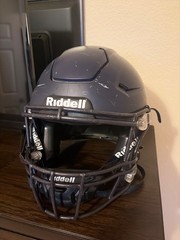 Riddell SpeedFlex Football Helmet White w/ Facemask Adult Large Used 2025