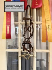 Cob Sized English Schooling Bridle With Herm Sprenger Full Cheek Snaffle