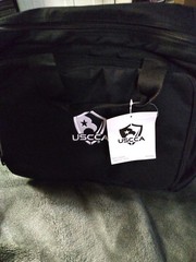 USCCA Range Bag Tactical Gear Duffel Bag Black Shoulder Strap Carrying Case