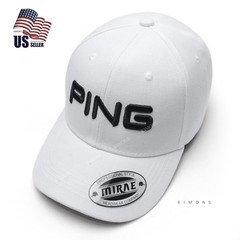 [Ping] Golf Hat White Baseball Cap **A cost-effective hat & gift! Premium 2026