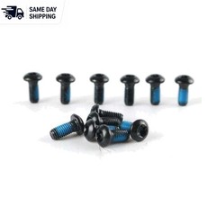 12 Pieces M5x10mm Alloy Steel Torx T25 Bolts for Mountain Bicycle Brakes