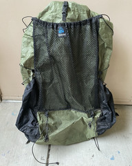 Zpacks Arc Haul (Scout) Hiking Backpack Small Green/Black