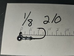 25 1/8oz Double Collar Gamakatsu Jig Mustad 32746 BLN #1 1/0 2/0 3/0 or 4/0