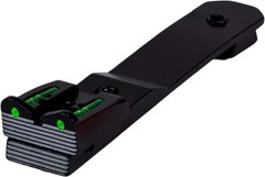 HiViz UNI2006 Fiber Optic Universal Rear Rifle Sight 3/8″ Dovetail