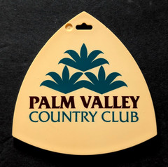 vtg – PGA golf bag tag – PALM VALLEY COUNTRY CLUB cc – Palm Desert CA