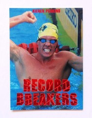 1996 INTREPID Olympic Games «RECORD BREAKERS» Chase Card: KIEREN PERKINS R1