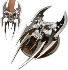 Fantasy Claw Display Knife – Black and Satin Finish Stainless Steel Blades