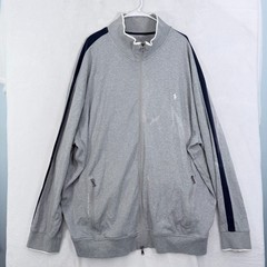 Polo Ralph Lauren Track Jacket Mens 3XLT Tall Gray Full Zip Jogging