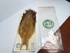 Metz Grade #2 Golden Badger Rooster Neck Cape