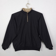 Zero Restriction M3 Windstopper Pullover Mens L Black Golf Quarter Zip Jacket