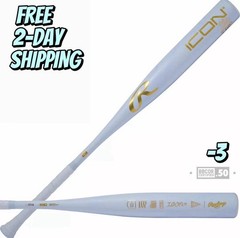 Rawlings Icon BBCOR The Chosen One One Piece Baseball Bat 32” 29 oz (-3) NEW