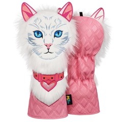 mytag Cat Driver Headcover Funny, Golf Head Cover for Women Girls Pink