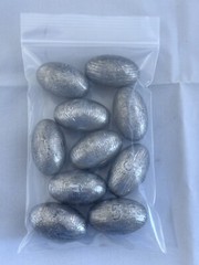 5 oz – 10 Pieces Per Pack Egg Slip Fishing Lead Weight Sinkers Free Shipping!