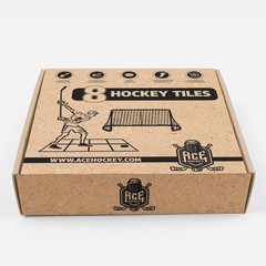 Dryland Flooring Tiles for Hockey Training – 8-Pack Hockey Tiles (9.4 sqft) f…