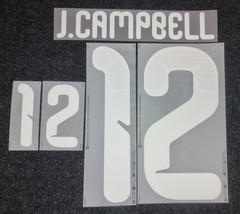 Authentic Costa Rica J. Campbell 12 Jersey Flock 2026
