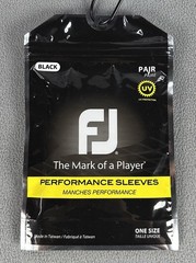 Footjoy Sun Sleeve Mens One Size Black Pair of 2 Performance Golf UV New