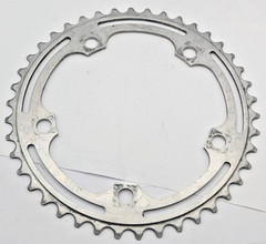 STRONGLIGHT 122mm BCD ALUMINUM chainring 40 TOOTH 40T 5 ARM SILVER