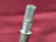 Vintage Stronglight Bottom Bracket Spindle Silver 125mm Sq Taper ISO