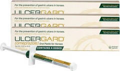 NEW – 3 Pack ULCERGARD Oral Paste for Horse Stomach Ulcers 22 Oz, 4 dose syringe