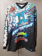 Cycle Craft Factor Rare Vintage BMX Racing Jersey Riderz Ready Shirt Cairnes