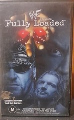 WWF Fully Loaded (2000) VHS – Australian PAL – The Rock – Triple H – Kurt Angle